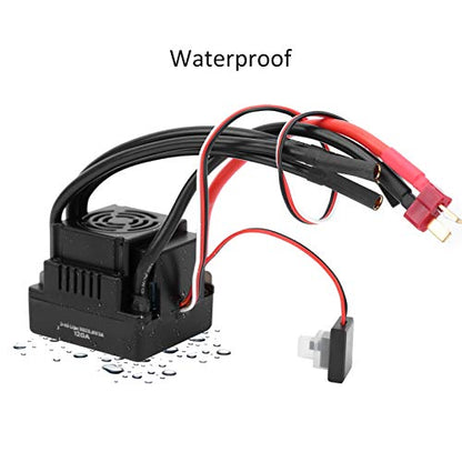 Estink Brushless ESC 120A High Torque Electronic Speed Controller Compatible with RC Car Brushless Motors