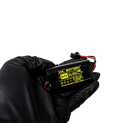 (1 Pack) 3.2v 3000mAh GS-97F-GE GS-97N GS-104 GS-103 GS-94 LIFEPO4 Battery for Outdoor Solar Lights
