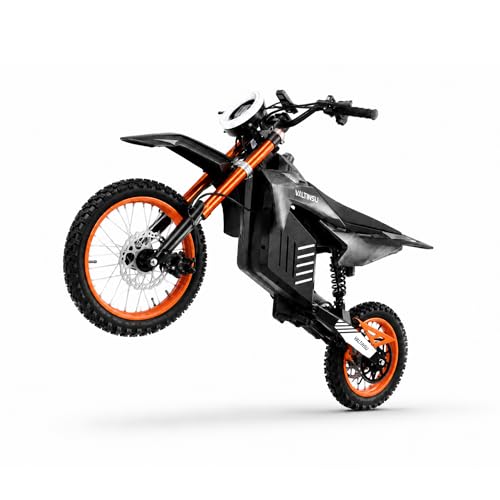 Electric Dirt Bike for Teens and Adults, 3500W Peak Motor, 35 MPH Max Speed Fast Electric Motorcycle, 48V 20.8AH Battery, 37 Miles Range, 265 LBS Load, Dual Suspension, Dual Hvdraulic Brakes
