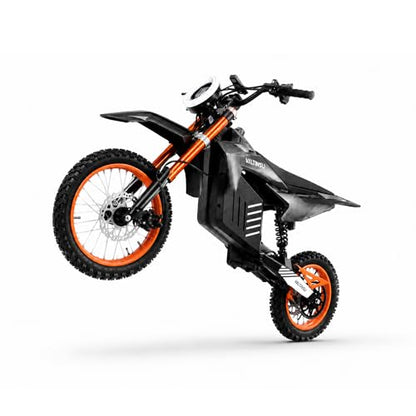 Electric Dirt Bike for Teens and Adults, 3500W Peak Motor, 35 MPH Max Speed Fast Electric Motorcycle, 48V 20.8AH Battery, 37 Miles Range, 265 LBS Load, Dual Suspension, Dual Hvdraulic Brakes