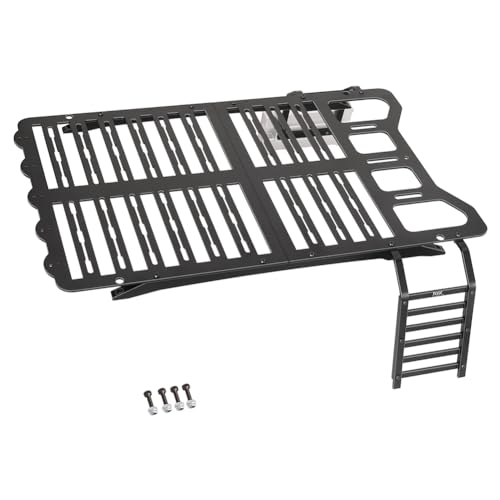 KYX Racing CNC Machined Aluminum Roof Rack Upgrades Parts Accessories for 1/6 RC Crawler Car Axial SCX6