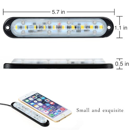 Kawell Universal 2 Pack 10W LED Mini Light Bar - color: 2PCS 10-LED Light Bar