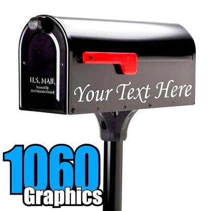 Custom Vinyl Lettering (2.2 inch Tall) - size: 2.2 inch Tall