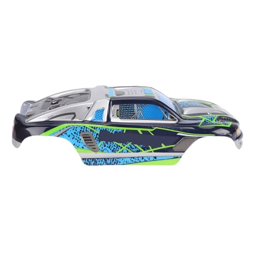 SUNGOOYUE 1/16 Body Shell Rc Car Body Shell, Replacement for Scy16101 Scy16102 1:16 Offroad Trucks, with Graffiti Design (Blue) - color: Blue