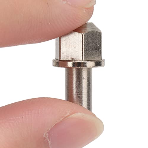 8Pcs RC Hex Wheel Hub Nut, 12mm Stainless Steel Drive Adaptor Extension Column, Metal Nut for Axial SCX10 D90 Redcat Gen8