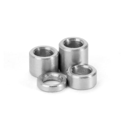 INJORA M2.5 Flat Stainless Steel Washers Spacers for 1/18 TRX4M, 80PCS