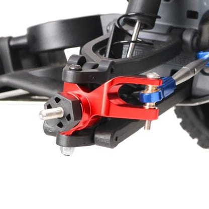 KYX Racing Aluminum Front Steering Knuckle Set Upgrades Parts Accessories for 1/10 RC Car ARRMA Fury Mega