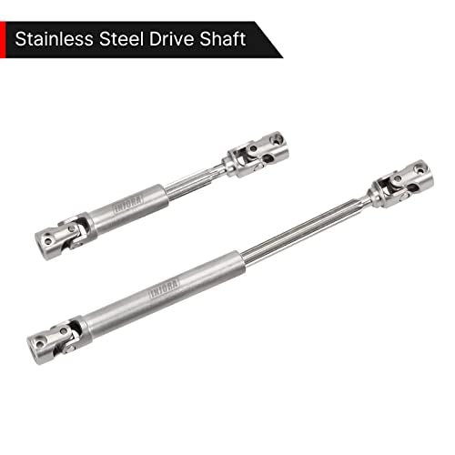 INJORA Steel D-Shaped Hole Drive Shaft for SCX24 Gladiator Power Wagon