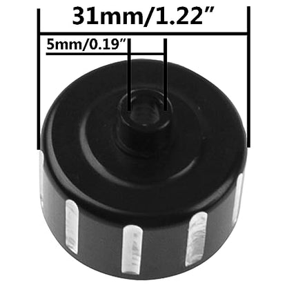 ShareGoo Aluminum Differential Carrier Case Diff Case Compatible with 1/7 Arrma Mojave Felony Infraction Limitless RC Car