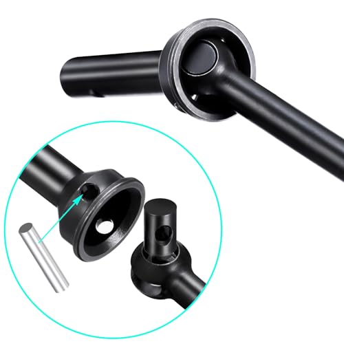 RCLIONS Spring Steel Front Drive Shaft CVD Dogbone Joint for 1/8 ARRMA KRATON 6S V6 V4 V5 BLX 4WD Speed Monster Car