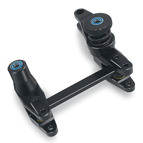 Metal Steering Suspension Knuckle Kit for 1/10 RC Car Maxx WideMAXX Truck