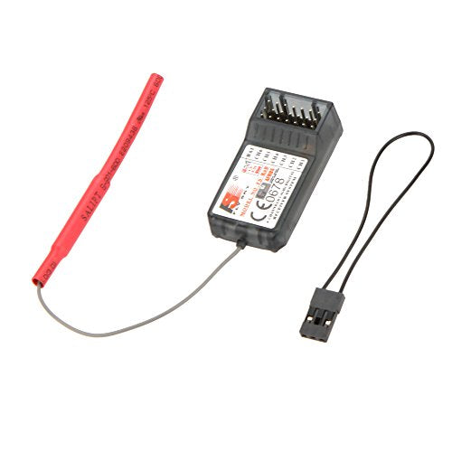 GoolRC Flysky Receiver 2.4Ghz 6CH RC Receiver Suitable for Flysky TH9X FS-CT6B FS-T6 Transmitter Popular with Modification Enthusiasts RC Controller and Receiver Kit