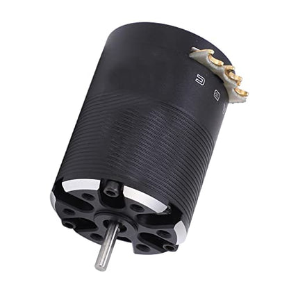 540 Sensored Brushless Motor High Speed Durable 250W for 1/10 RC Car Racing Black Aluminum