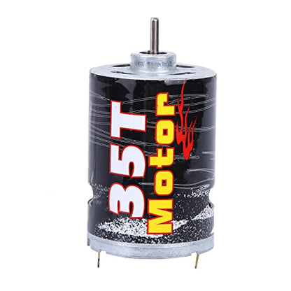 540 Brushed Motor Spare Part Accessory for 1/10 RC Car Boat Model, High - Purity Copper Windings with Super Large Bearing, Precisely Balanced Rotor for Stable Performance (M540-35T) - size: M540-35T