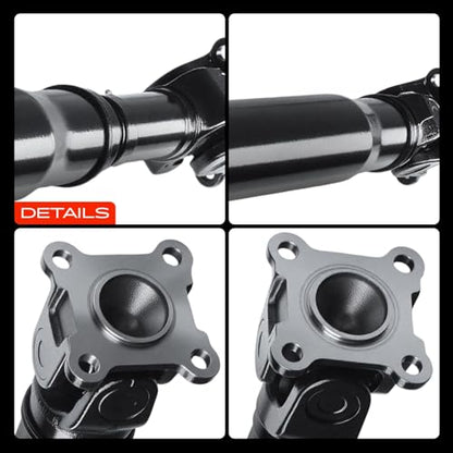 A-Premium Rear Drive Shaft Assembly [4WD] Compatible with Toyota, Lexus | for Toyota 4Runner & Lexus GX47 2003-2009, V8 4.7L Sport Utility, Replace# 3711060A40, 371106A480, Driveshaft Prop Shaft - style: Fit 2003-2009 4Runner 4.7L 4WD