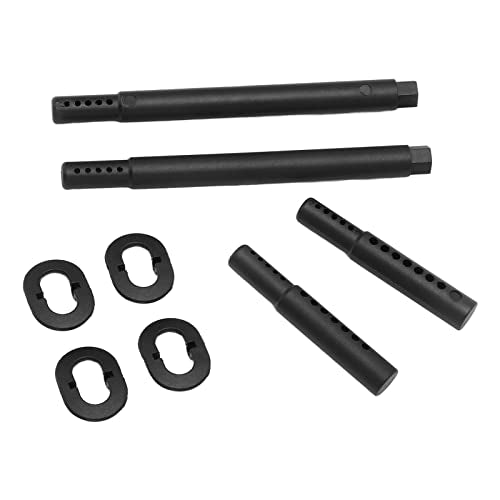 RC Body Mount Post Set, Plastic Car Holder with Steel Buckles, for ZD Racing 1/7 EX07, Adjustable Height, Reduces Vibration, Stable Ride, Easy Installation