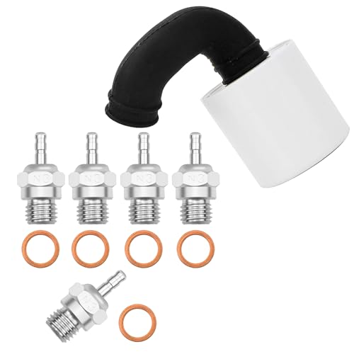 RC 1/8 Air Filter Cleaner Upgraded Parts Fit SH.28 Engine & RC Glow Plug #3 N3 Medium Hot Spark Nitro Engine Parts 70117
