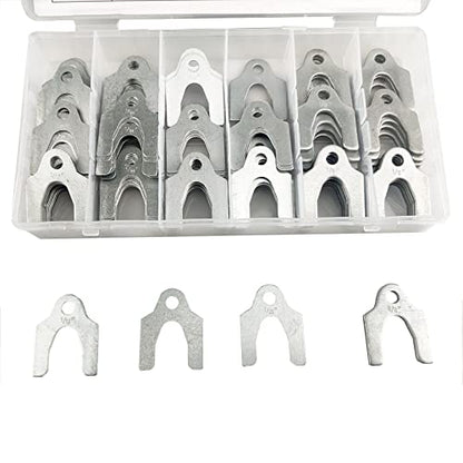 144 Pieces Auto Alignment Body Shim 1/16" 1/64" 1/32" 1/8" Alignment Shims Assortment Set