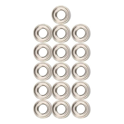Double Rubber Seal for Axial SCX24 90081 AXI00001 AXI00002 1/24 RC Crawler Car Spare Parts Accessories 20Pcs Steel Ball Bearing Set