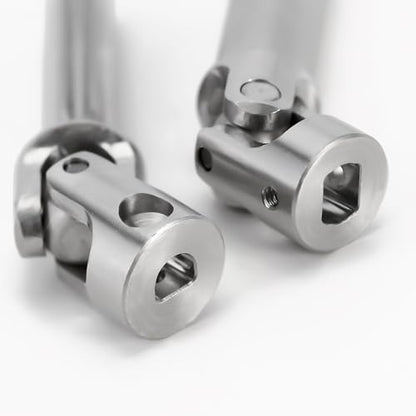 INJORA Stainless Steel Drive Shafts for TRX4M High Trail K10 F150