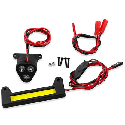 RC Car LED Lights Kit Front & Rear Light Lamp Taillight Headlight Set Compatible with 1/8 ARRMA KRATON 6S V4 V5 4WD BLX Buggy RC Car Upgrade Parts
