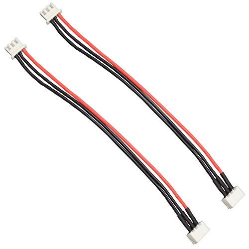 10pcs JST-XH 2S 3S 4S 5S 6S 2S-6S Balance Lead Extension Cable Male to Female Lipo Adapter Plug with 5.9inch 22AWG Silicone Wire (2pcs Each)