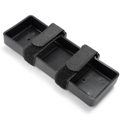 Black Battery Box Tray Case Compatible with 1/10 1/8 RC Crawler Axial SCX10 D90 TRX4 (4 PCS) - style: 4 PCS