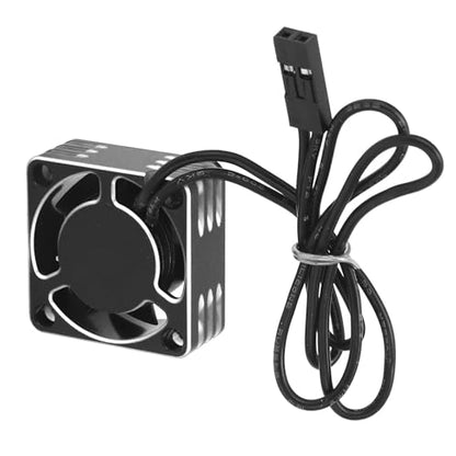 RC Motor Cooling Fan, Lightweight and Stable ESC Motor Cooling Fan 19000rpm for Replacement (Silver) - color: Silver