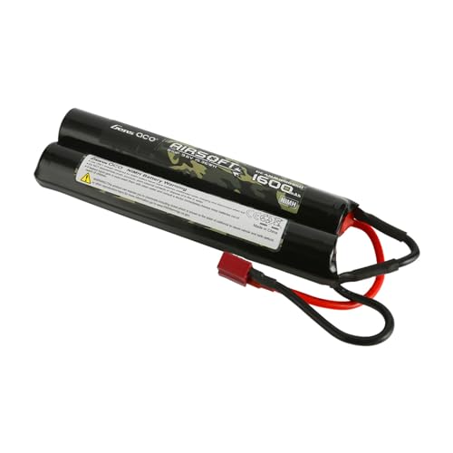 Gens ace 1600mAh 9.6V 8S1P Airsoft Nunchuck-Style NIMH Battery with T Plug