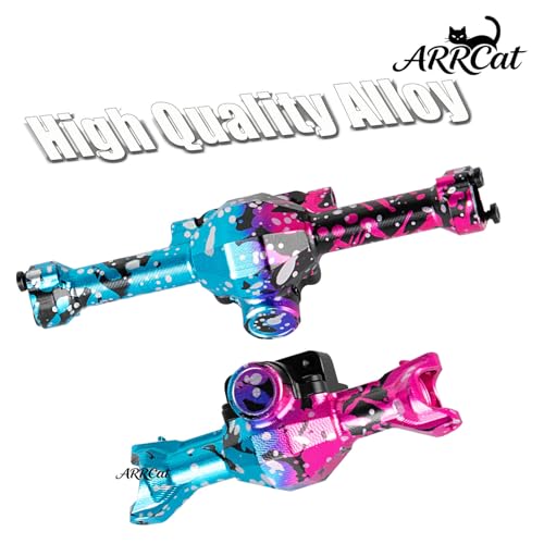 Aluminum Portal Axles & Brass Weights Steering Knuckles Upgrades Part for 1/30 SCX30 Chev rolet K10/Jeep Wrangler JLU 4X4/F0rd Bronco 4X4,Axle Housing & Knuckles Hub Weight,Colorful(Pink Blue)