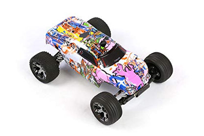 SummitLink Compatible Custom Body Graffiti Pink Pig Style Replacement for 1/10 Scale RC Car or Truck (Truck not Included) R-PIG-01