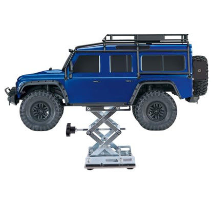 RC Work Stand Stainless Steel Adjustable for 1/5-1/12 Scale RC Cars | All-metal adjustable stand with anti-slip base for 1/5 1/7 1/8 1/10 1/12 Scale RC Cars Upgrades - size: Large (1/5–1/12)