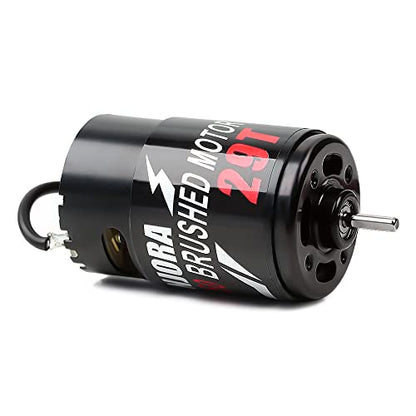 INJORA 550 3-Slot Waterproof Brushed Motor for 1/10 RC Car (29T) - size: 29T