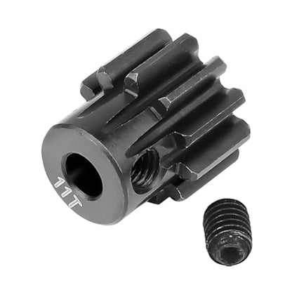 Hobbypark 11T 32P Metal Steel Pinion Gear for Traxxas TRX4 TRX-4 TRX-6 RC Crawler Car Slash 4x4, 32-Pitch, Replace 6747