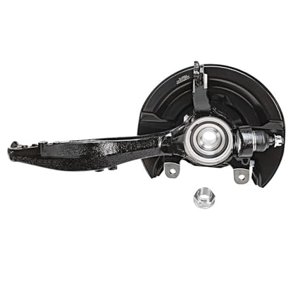 Detroit Axle - 2.4L Front Knuckles Tie Rods for 2003-2007 Honda Accord 2004 | 2005 2006 Steering Knuckles and Wheel Bearing Hub Assembly Outer Tie Rod Ends Replacement [Manual Transmission] - size: 4SU48821/Kit