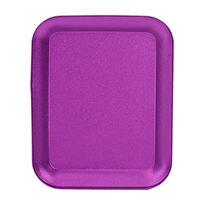RC Screw Tray Magnetic Parts Holder Small Screw Organizer Storage Tray with Aluminum Alloy for Fuel Vehicle Parts Tools (Violet) - color: Violet