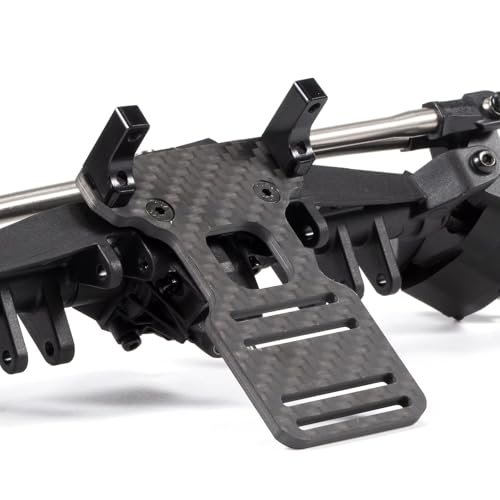 T3V1 Carbon Fiber LCG Chassis Kit RC Performance Carbon LCG Chassis Kit and Link Kit Capra Portal Axle ESC Battery Servo Plate (BOA Servo Mount) - color: Boa Servo Mount