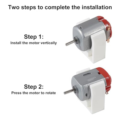 20pcs Micro 130 DC Motor Strong Magnetic Brushed Electric DC 3V -12V 25000 RPM Cars Toys Electric,High Speed Torque DIY Remote Control Toy Car Hobby Motor, Metal Car Engine Motor Kit