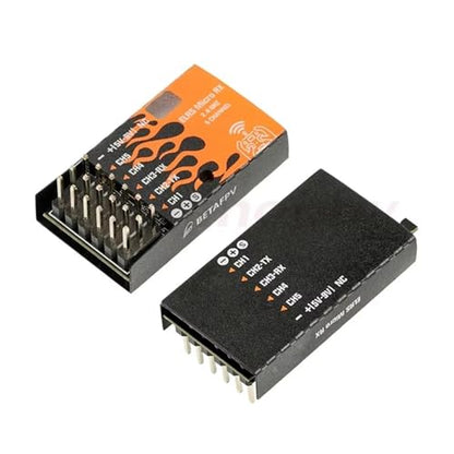 SPARKHOBBY BETA FPV ELRS Micro 2.4GHz Receiver 5Channel PWM Output Suitable for Long-Distance Fixed-Wing Helicopter Ship Model Car Model DIY (ELRS Micro RX 2.4G)
