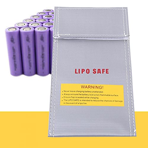 RC Battery Safety Fireproof Bag Lipo Guard Protection Charging Sack Pouch Protector 100 * 200mm