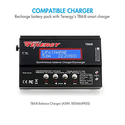 Tenergy 2 Pack Receiver Battery, 6V NiMH Rechargeable RC Battery Pack with Hitec Connector, 1600mAh High Capacity Side by Side 5C Flat RX Battery for RC Vehicles