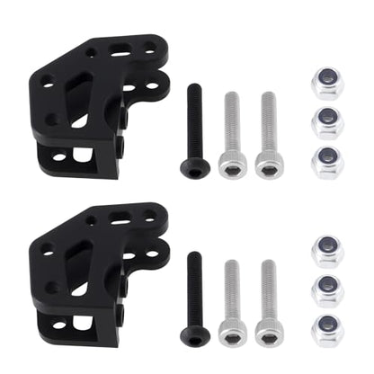 The Lord of the Tools 2pcs Lower Link Shock Mount Bracket Compatible with Axial Wraith 90018 1/10 RC Rock Crawler Car
