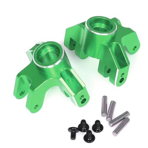 Compatible with LOSI for Mini for LMT 4X4 for Brushed for Monster Truck 1/18 RC Car Aluminum Alloy Front Steering Cup Kit Upgrade Parts RC Accessories