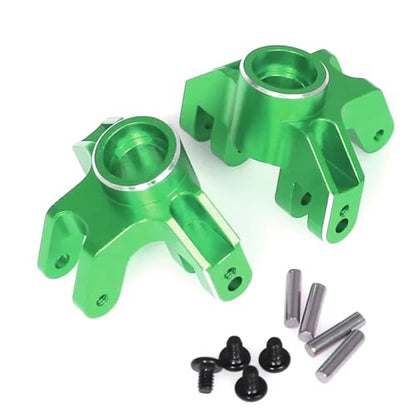 Compatible with LOSI for Mini for LMT 4X4 for Brushed for Monster Truck 1/18 RC Car Aluminum Alloy Front Steering Cup Kit Upgrade Parts RC Accessories