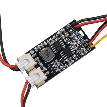 RC Car Simulation Exhaust Smoke Generator 1/10 Metal Generation Exhaust with Split Air Pump and Smoke Control Circuit Board RC Car Accessory for Axial SCX10 III 1/10
