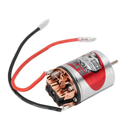 Bewinner 540 RC Brushed Motor High Torsion Replacement for 1/10 RC Car Stainless Steel and Copper 1 Unit (40T) - size: 40T