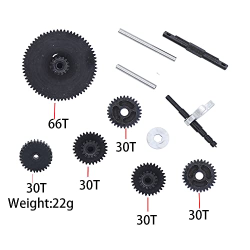 FMS Metal Gearbox Transmission Gear Set for FCX24 1/24 RC Crawler Car Upgrade Parts