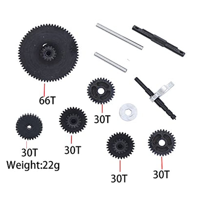 FMS Metal Gearbox Transmission Gear Set for FCX24 1/24 RC Crawler Car Upgrade Parts