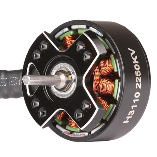 GOTECK H3110 Brushless Motor 2250KV Outrunner Motor2-4S Outer Rotor Brushless Motor for RC Rock Crawler 1/8 1/10 Scale Axial SCX10 Truck Off-Road Car