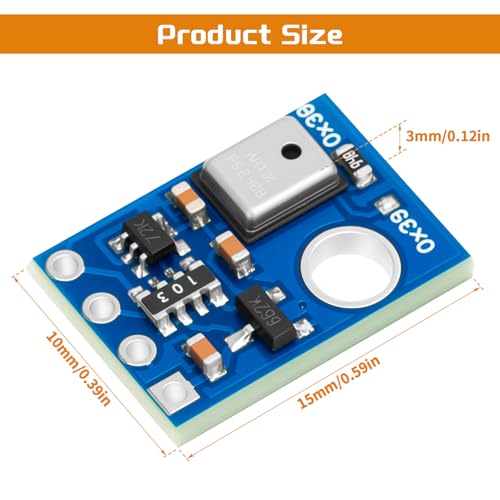 AHT10 Temperature and Humidity Sensor Module 10pcs | High Precision, I2C Communication, Replace DHT11 SHT20 AM2302
